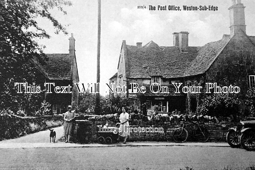 GL 53 - Weston Sub Edge Post Office, Gloucestershire