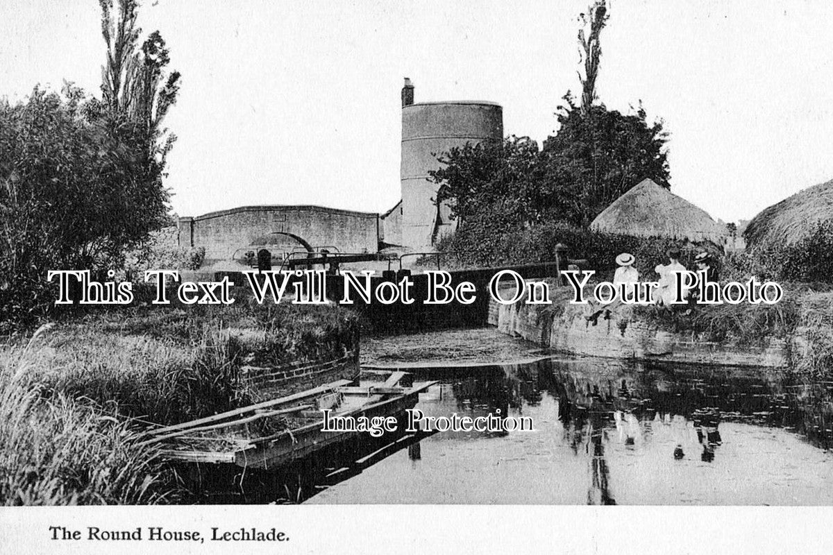 GL 547 - The Round House, Lechdale, Gloucestershire c1910