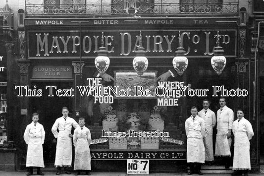 GL 637 - Maypole Dairy Co. Ltd. & Gloucester Club, Gloucestershire