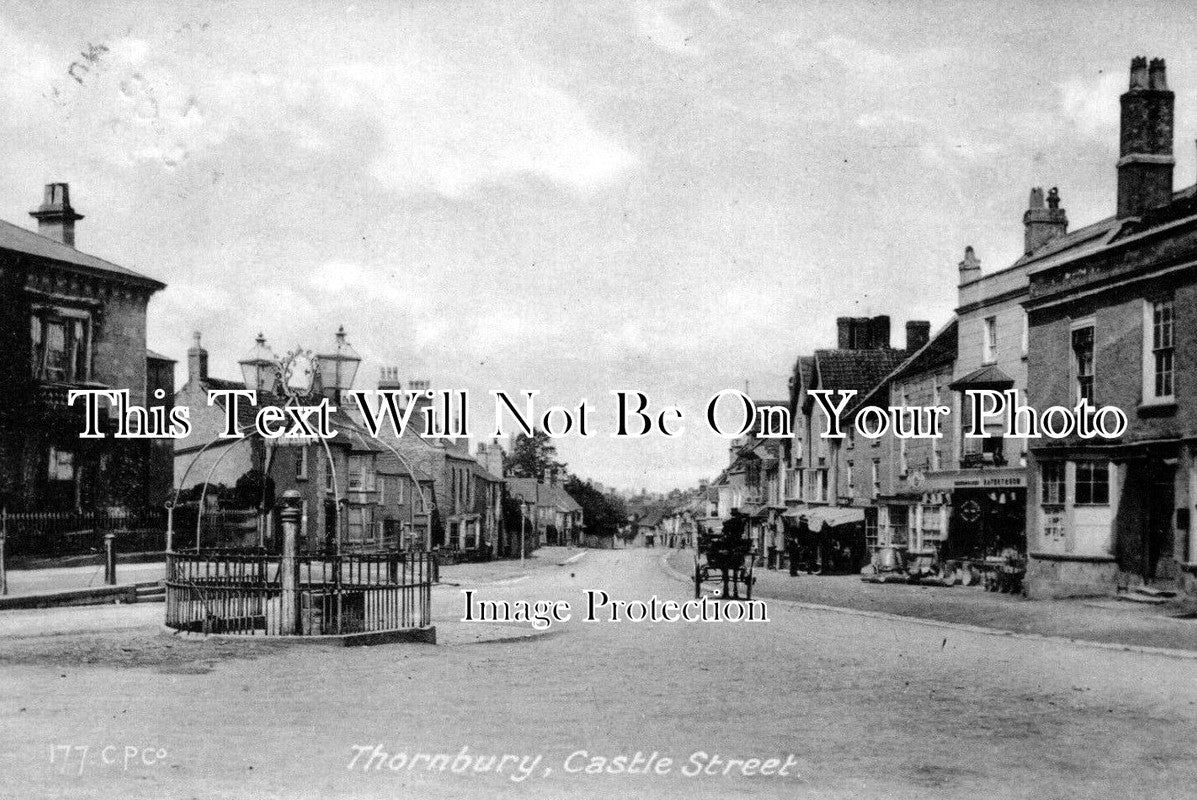 GL 646 - Castle Street, Thornbury, Gloucestershire c1925