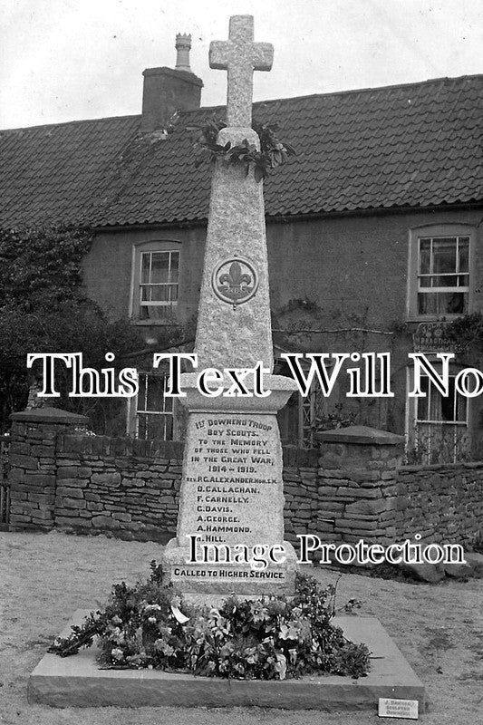 GL 65 - Downend War Memorial, Gloucestershire WW1