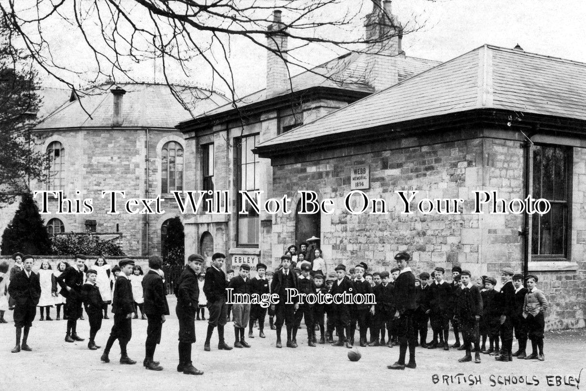 GL 654 - British Schools, Ebley, Stroud, Gloucestershire c1905