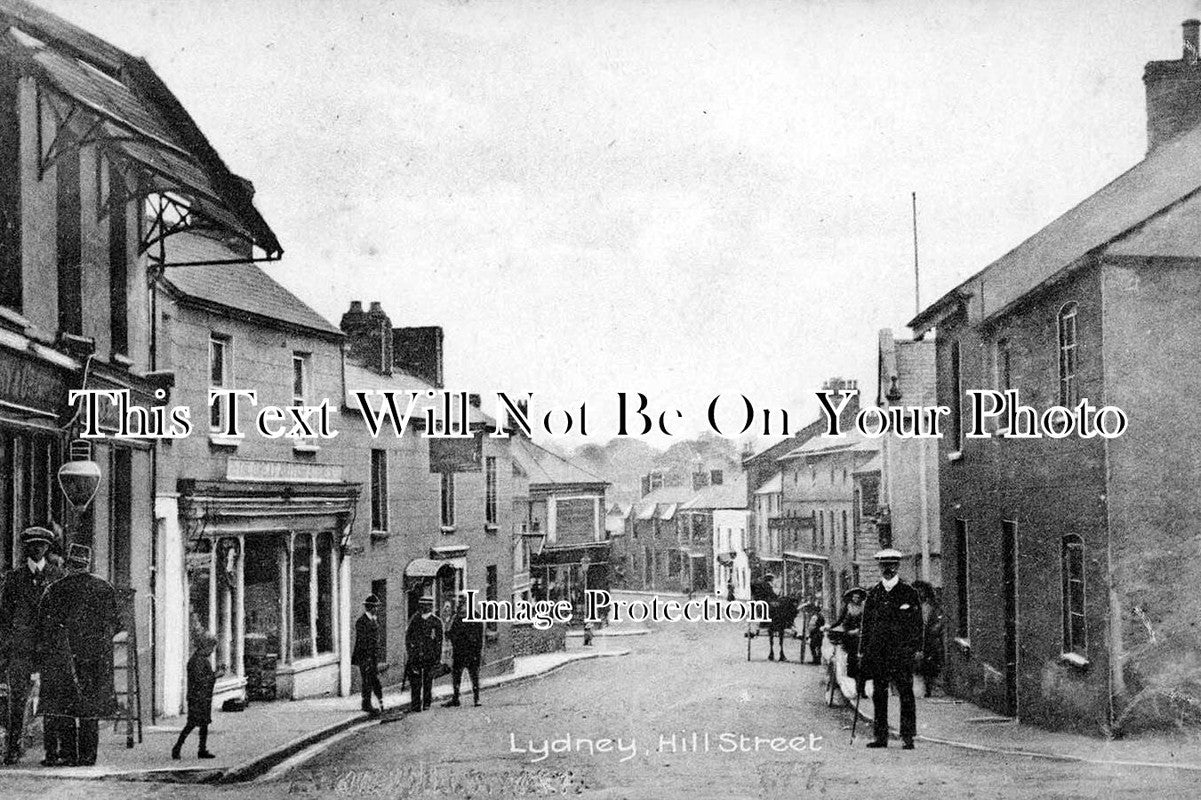 GL 659 - Lydney Hill Street, Gloucestershire c1910