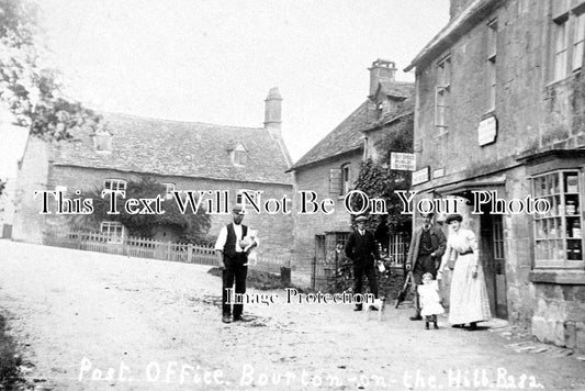 GL 686 - Post Office, Bourton On The Hill, Gloucestershire c1910