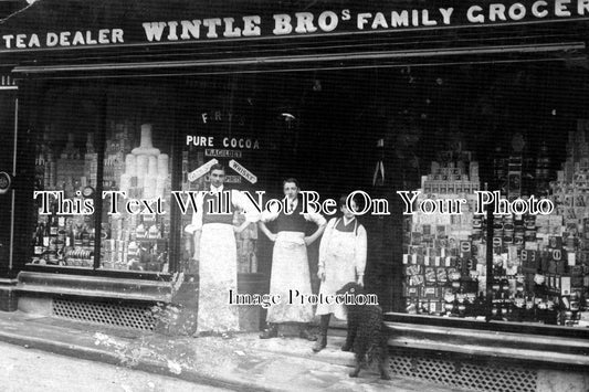 GL 687 - Wintle Bros Family Grocers Shop, Long Street, Dursley, Gloucestershire