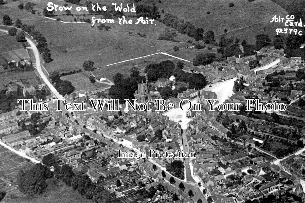 GL 690 - Stow On The Wold Aerial View, Gloucestershire