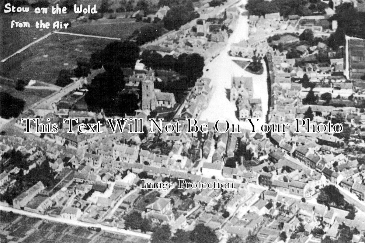 GL 691 - Stow On The Wold Aerial View, Gloucestershire