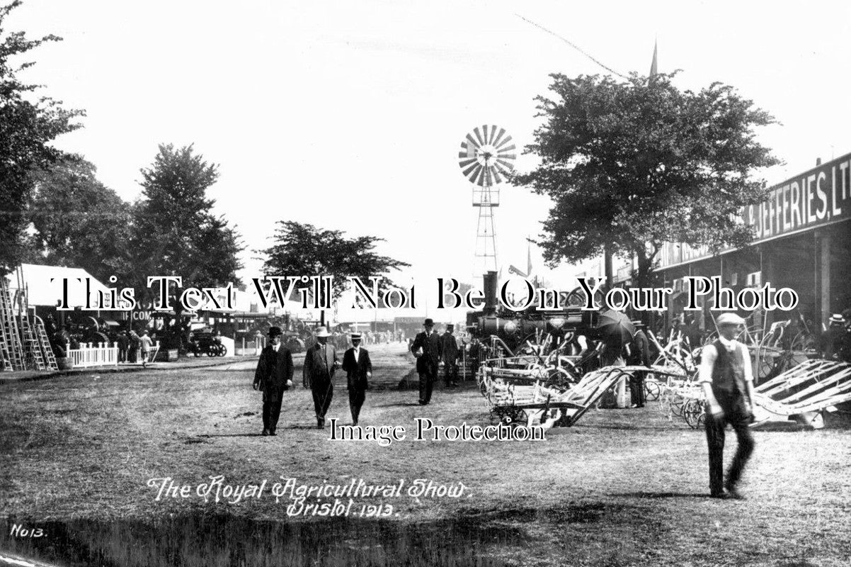 GL 709 - The Royal Agricultural Show, Bristol, Gloucestershire c1913