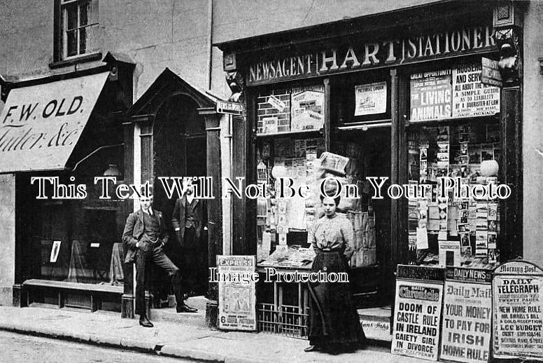 GL 733 - Hart Newsagent, Castle Street, Cirencester, Gloucestershire