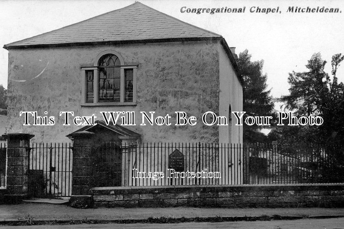 GL 749 - Mitcheldean Congregational Chapel, Gloucestershire c1912