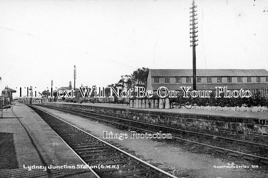 GL 776 - Lydney Junction GWR Railway Station, Gloucester, Gloucestershire c1910