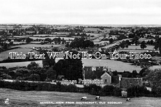 GL 793 - Old Sodbury, View From Southcroft, Gloucestershire