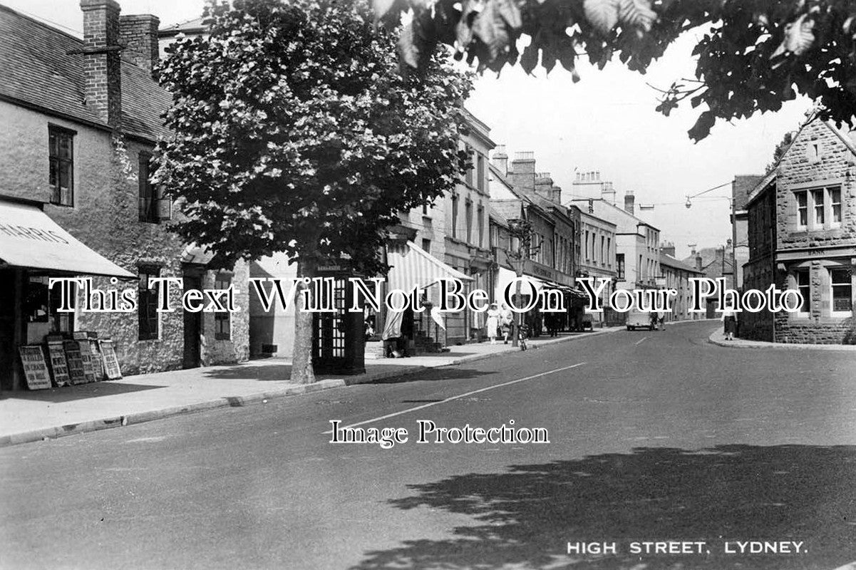 GL 837 - High Street, Lydney, Gloucestershire c1938