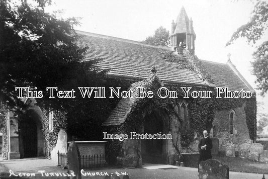 GL 839 - The Church, Acton Turville, Gloucestershire c1920