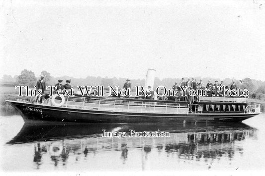 GL 843 - Pleasure Boat Steamer King, River Severn, Gloucestershire