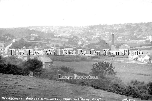 GL 858 - Whitecroft Railway Station, Yorkley & Pillowell, Gloucestershire c1912