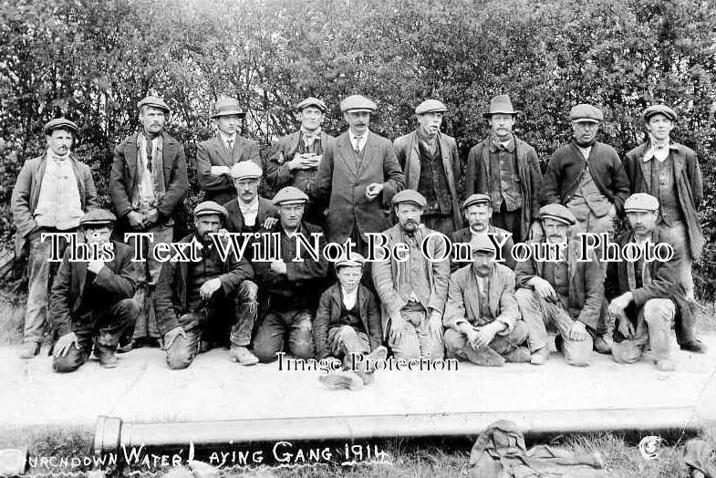 GL 86 - Churchdown Water Laying Gang, Gloucestershire 1914