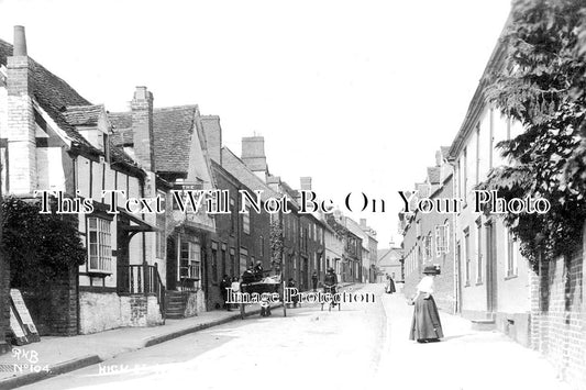 GL 860 - Newent High Street, Gloucestershire c1910