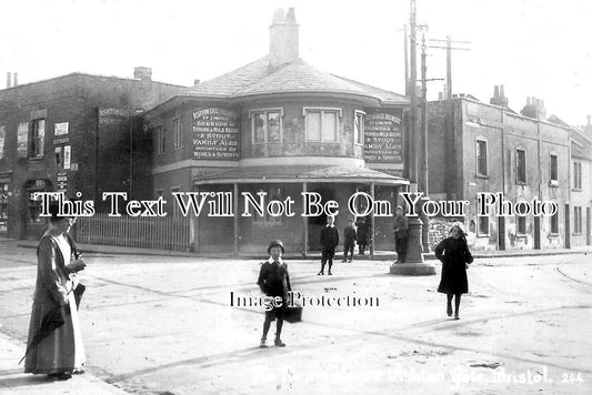 GL 868 - The Round House & Street, Ashton Gate, Bristol, Gloucestershire c1917