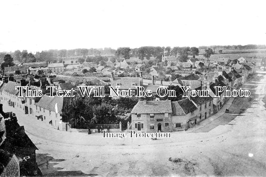 GL 871 - Lechlade From Church Tower, Gloucestershire c1910