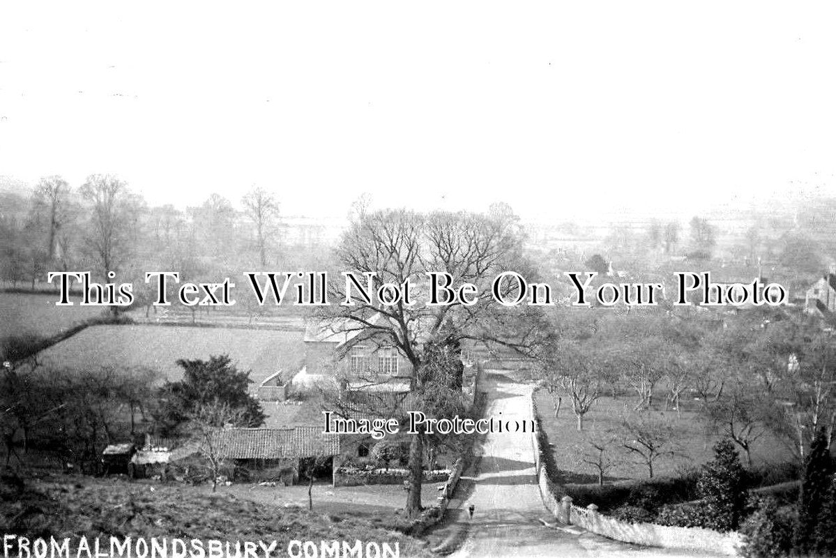 GL 958 - Almondsbury From The Common, Gloucestershire c1907