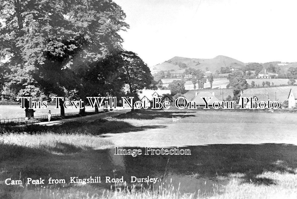 GL 961 - Cam Peak From Kingshill Road, Dursley, Gloucestershire c1943