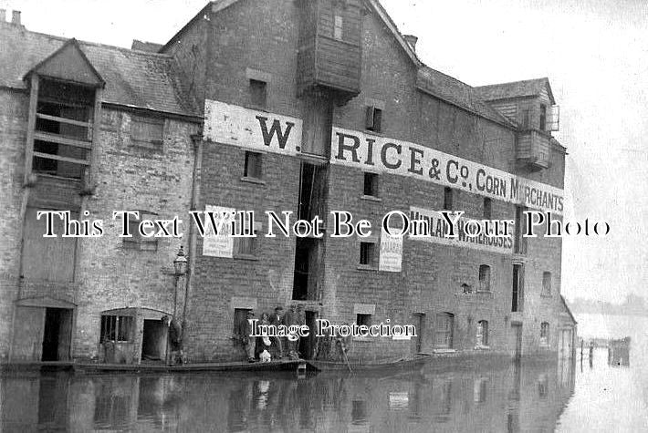 GL 988 - Rice & Co Warehouses Floods, Tewkesbury, Gloucestershire