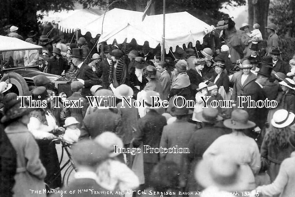 Gl 2370 - Lower Swell Wedding, Gloucestershire c1923
