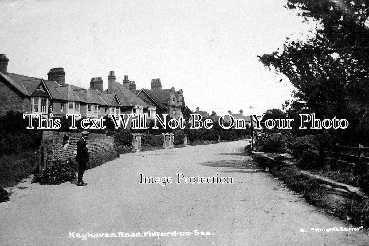 HA 100 - Keyhaven Road, Milford On Sea, Hampshire c1914 – JB Archive