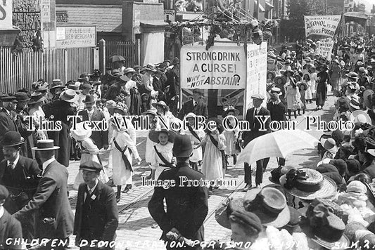 HA 1007 - Childrens Demonstration, Portsmouth, Hampshire 1911