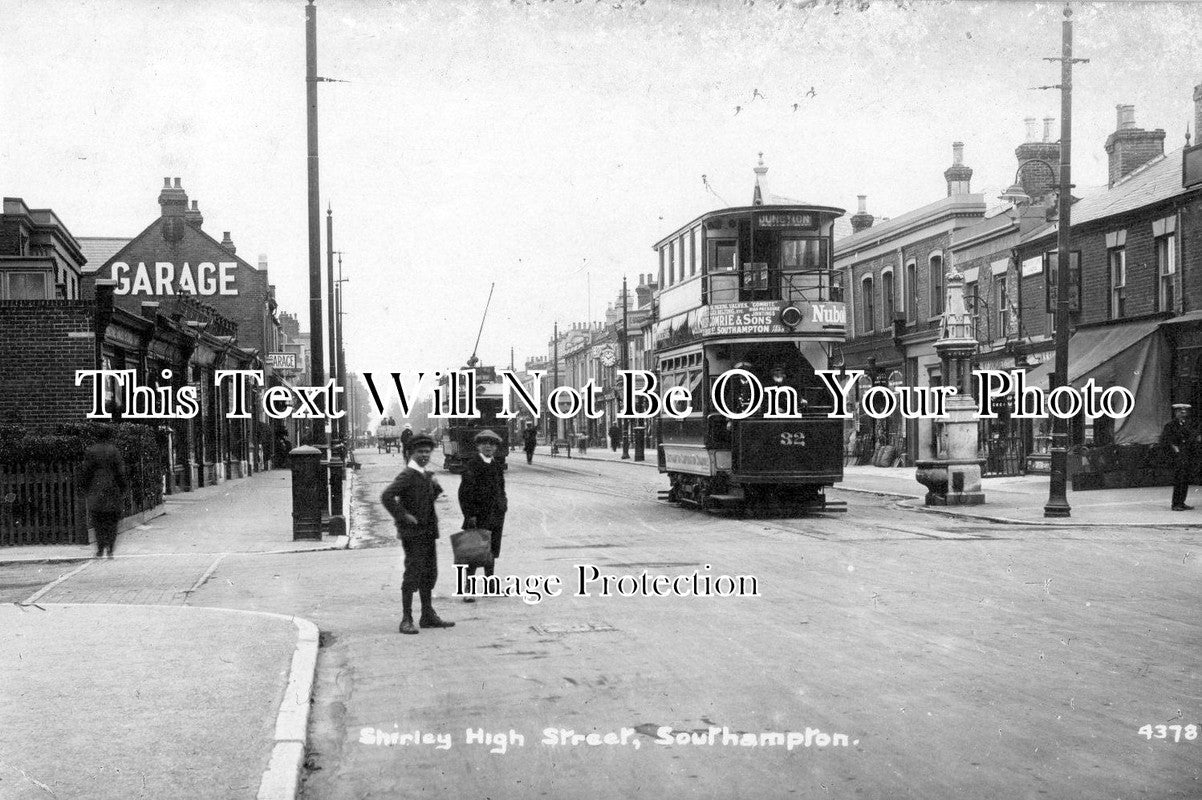 HA 1035 - Shirley High Street, Southampton, Hampshire c1917