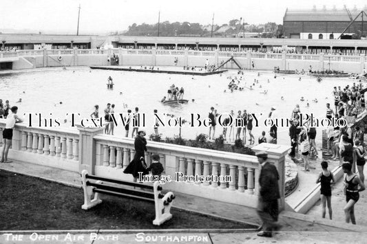 HA 1060 - Open Air Bath Lido Swimming Pool, Southampton, Hampshire