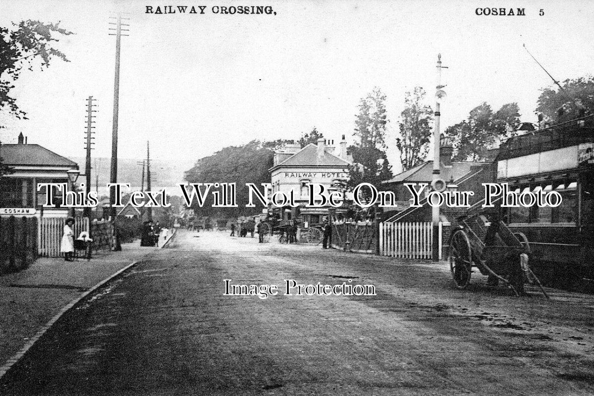 HA 1086 - Railway Crossing, Cosham, Portsmouth, Hampshire