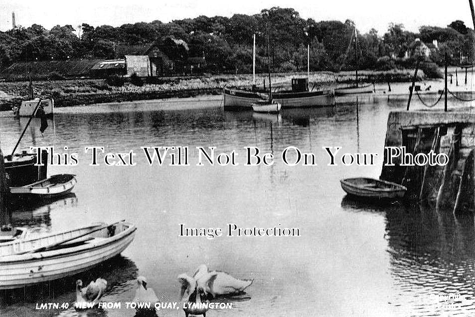 HA 11 - View Of The Harbour, Lymington, Hampshire