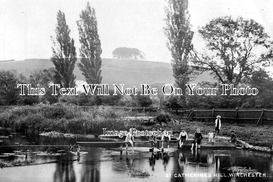 HA 1103 - St Catherines Hill, Winchester, Hampshire c1905