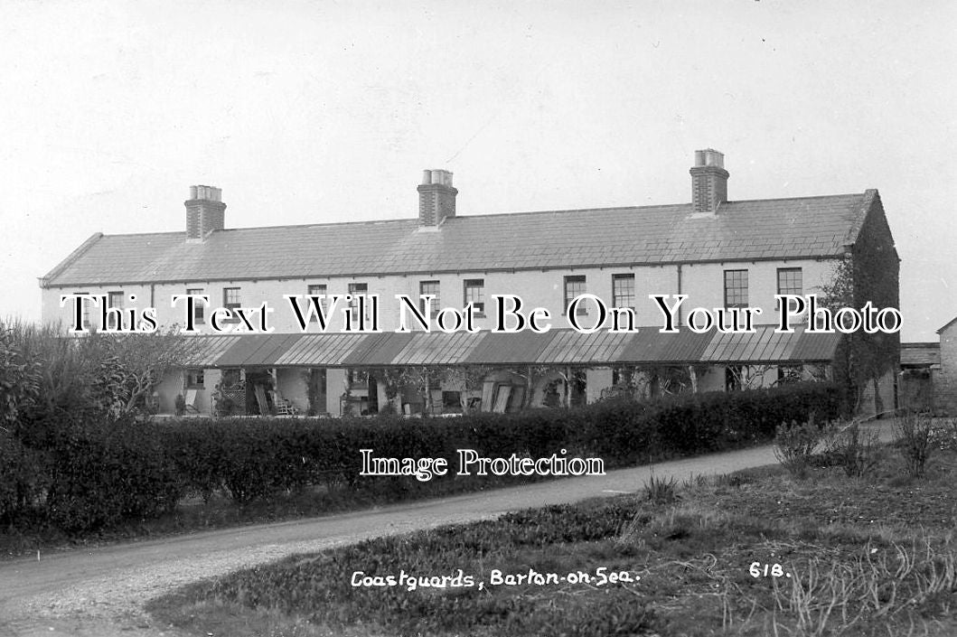 HA 1117 - Coastguards, Barton-On-Sea, Hampshire c1927