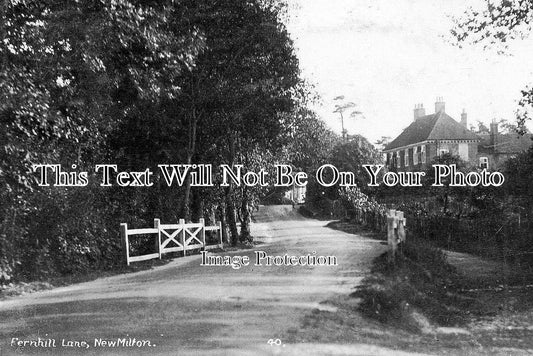 HA 1133 - Fernhill Lane, New Milton, Hampshire c1930