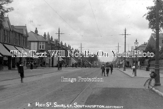 HA 1160 - High Street, Shirley, Southampton, Hampshire c1910