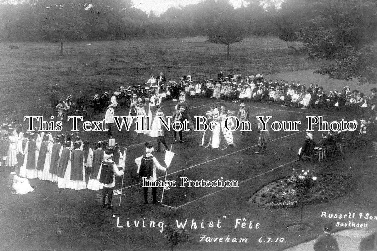 HA 1176 - Living Whist Fete, Fareham, Hampshire 1910