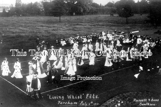 HA 1177 - Living Whist Fete, Fareham, Hampshire 1910