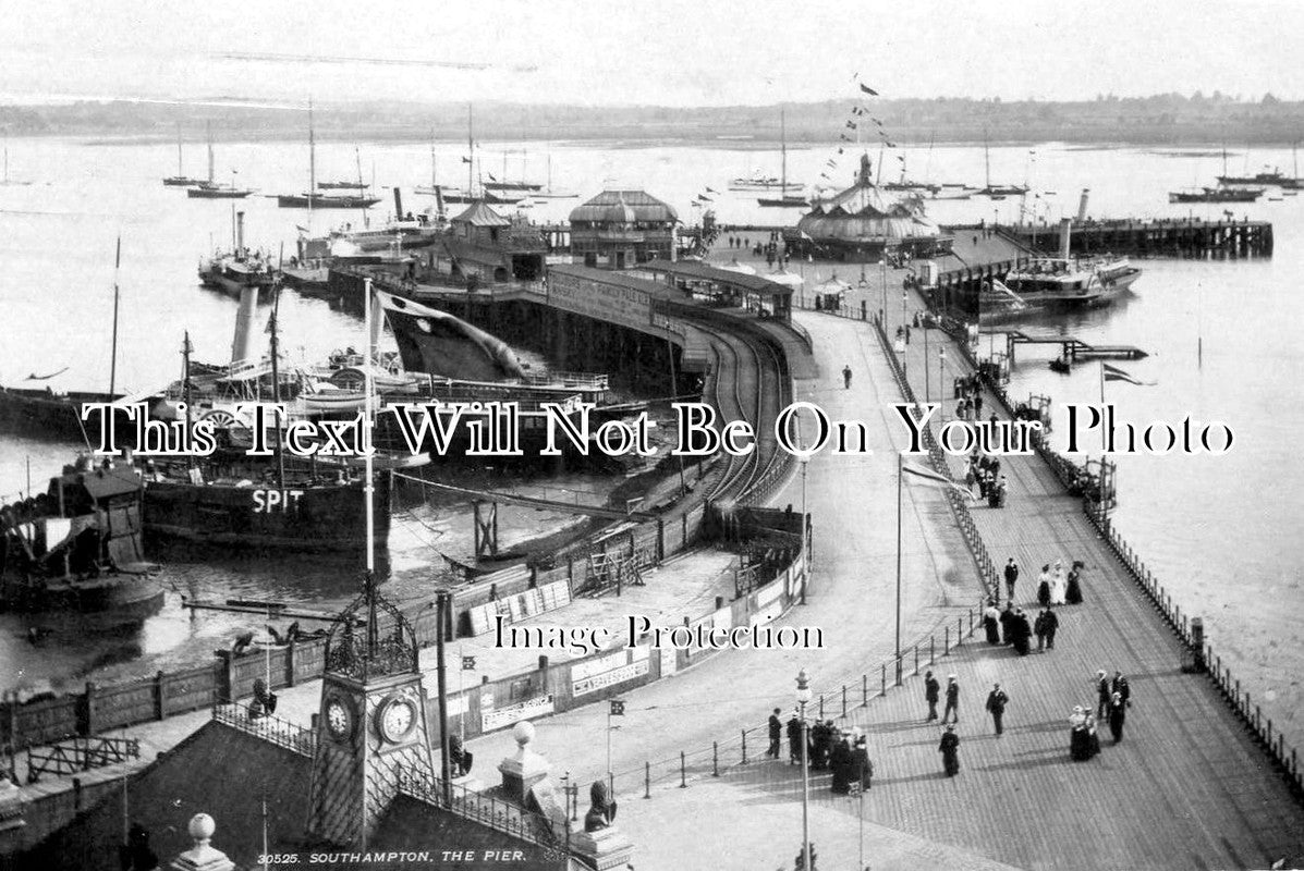 HA 1190 - The Pier, Southampton, Hampshire c1911