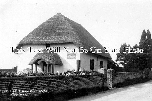 HA 1196 - Thatched Chapel, Poulner, Ringwood, Hampshire