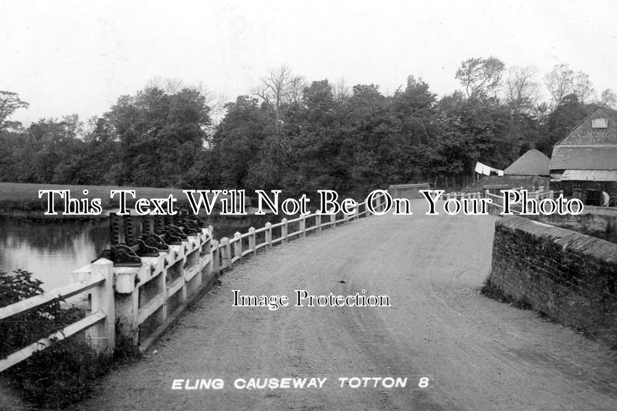 HA 1216 - The Eling Causeway, Totton, Southampton, Hampshire c1926