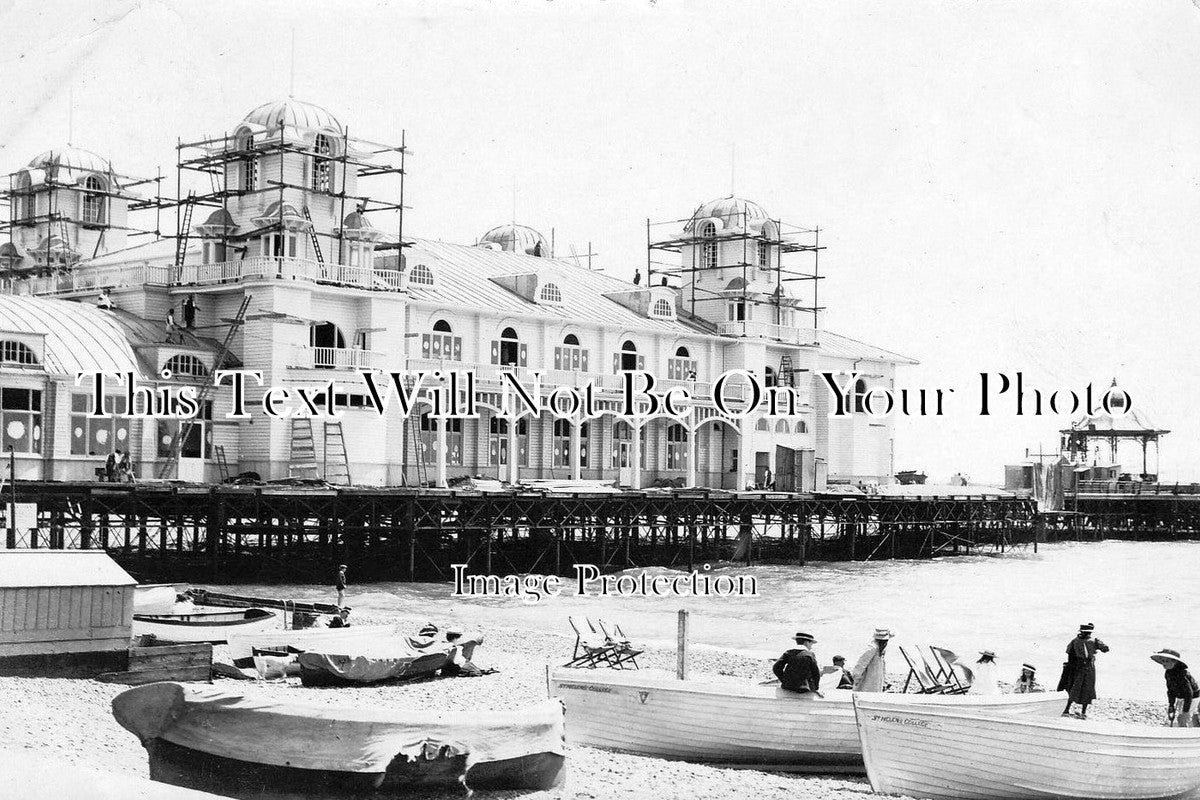 HA 1250 - South Parade Pier Fire Repairs, Southsea, Hampshire c1908