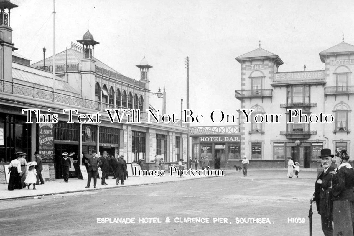 HA 1260 - Esplanade Hotel & Clarence Pier, Southsea, Hampshire