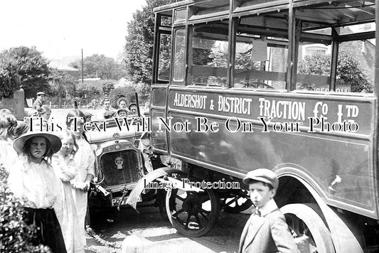 HA 1286 - Hampshire, Aldershot & District Traction Co Ltd Bus Crash