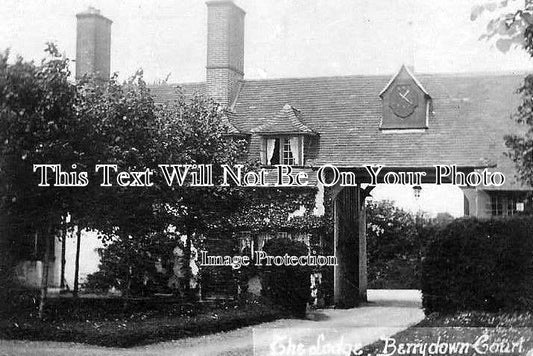 HA 131 - The Lodge, Berrydown Court, Overton, Hampshire c1917