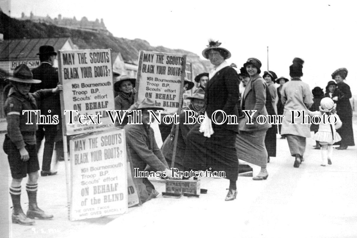 HA 1335 - 16th Scout Troop Effort On Behalf Of The Blind, Bournemouth, Hampshire