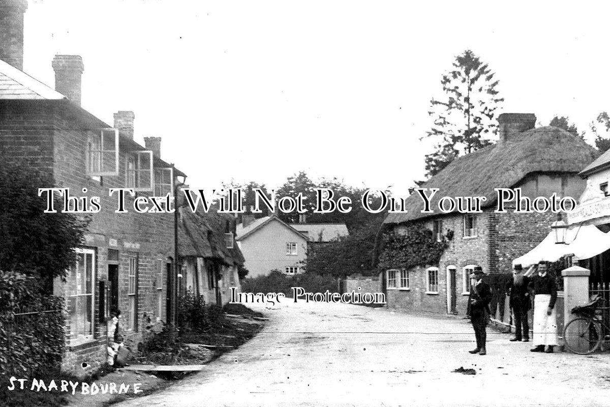 HA 1357 - St Mary Bourne, Hampshire c1912