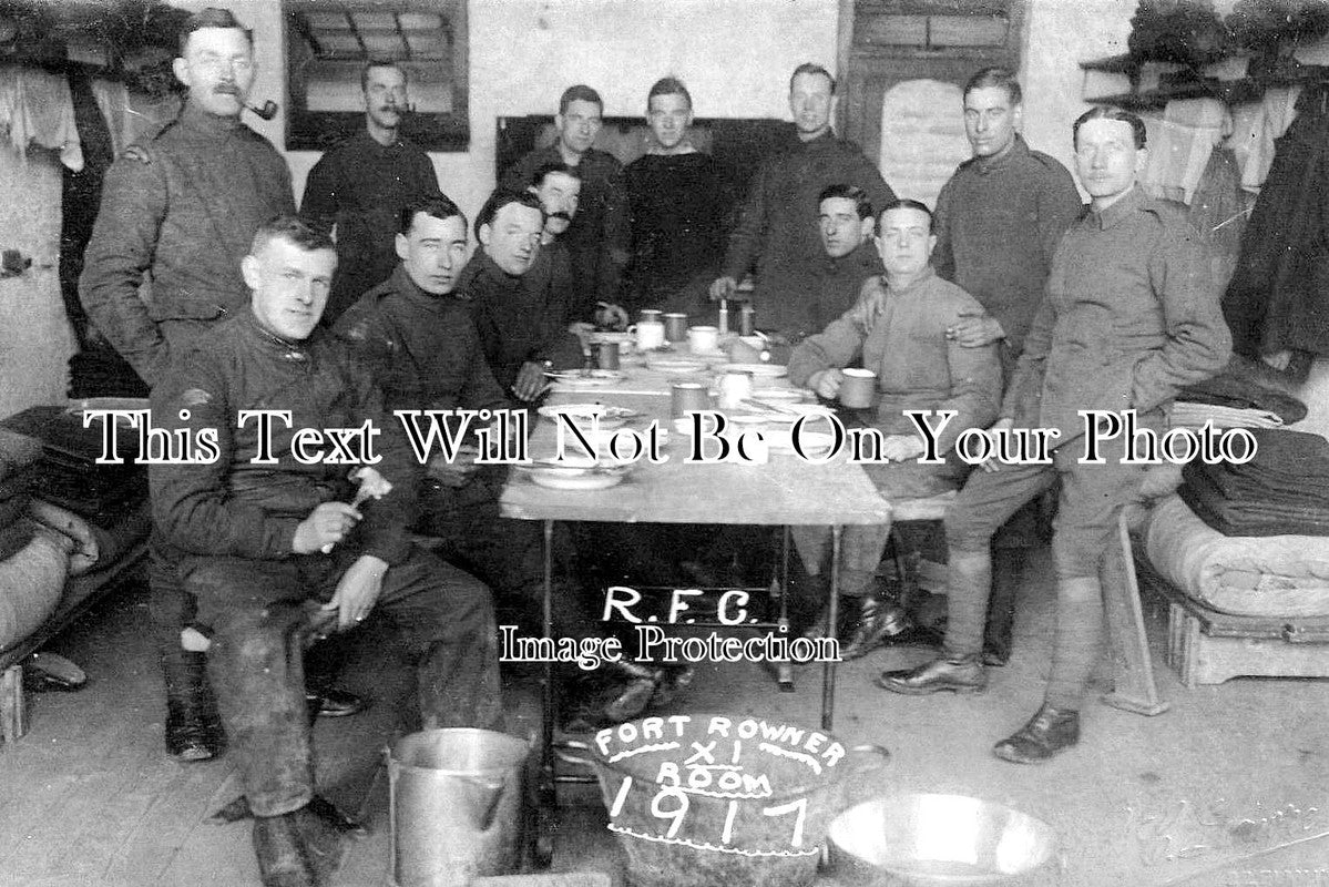 HA 1371 - Fort Rowner, Royal Flying Corps, Gosport, Hampshire 1917
